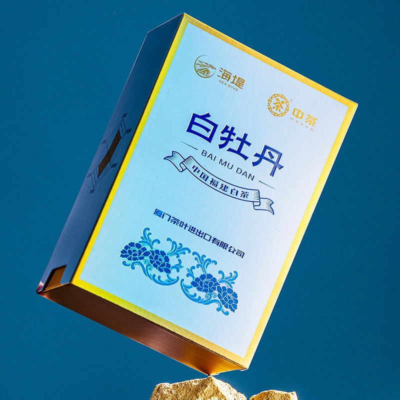 中茶海堤传奇系列-白牡丹 礼盒 96g高清大图