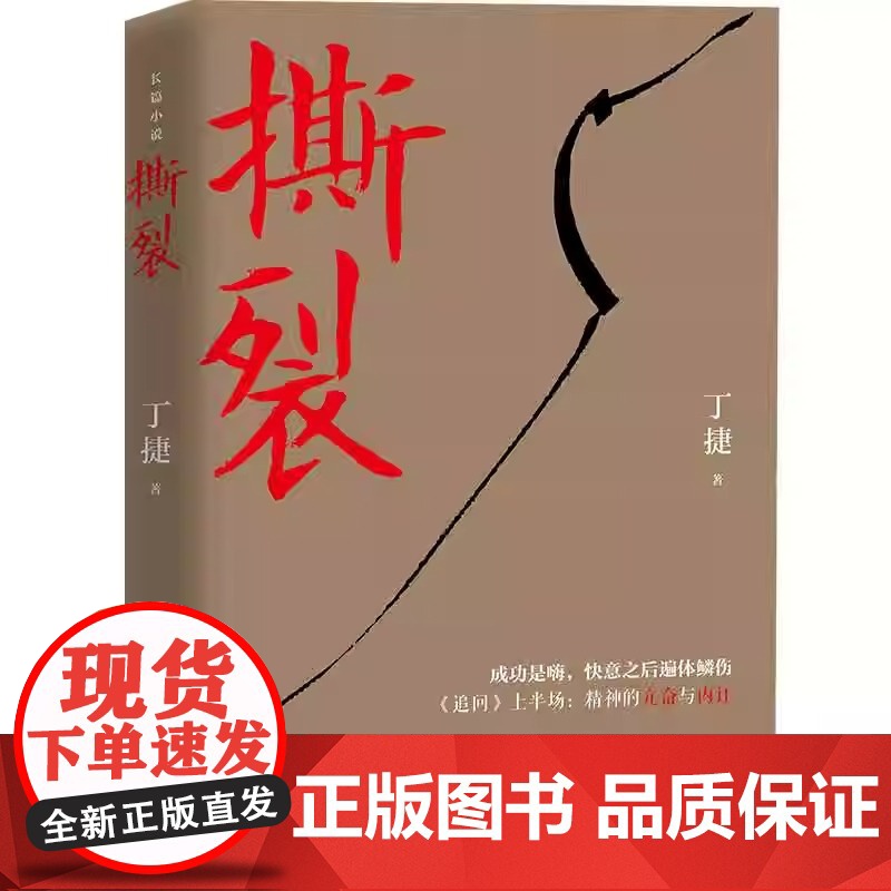 [全新正版]撕裂(著名作家丁捷继《初心》后最新文化反腐力作,以前所未有的诚恳,近距离逼视腐败真相。) 中国文联出版社高清大图