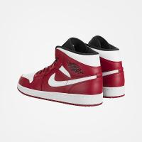 Air Jordan 1 美国直邮正品 Mid AJ乔1 男子经典高帮耐磨橡胶休闲运动篮球鞋