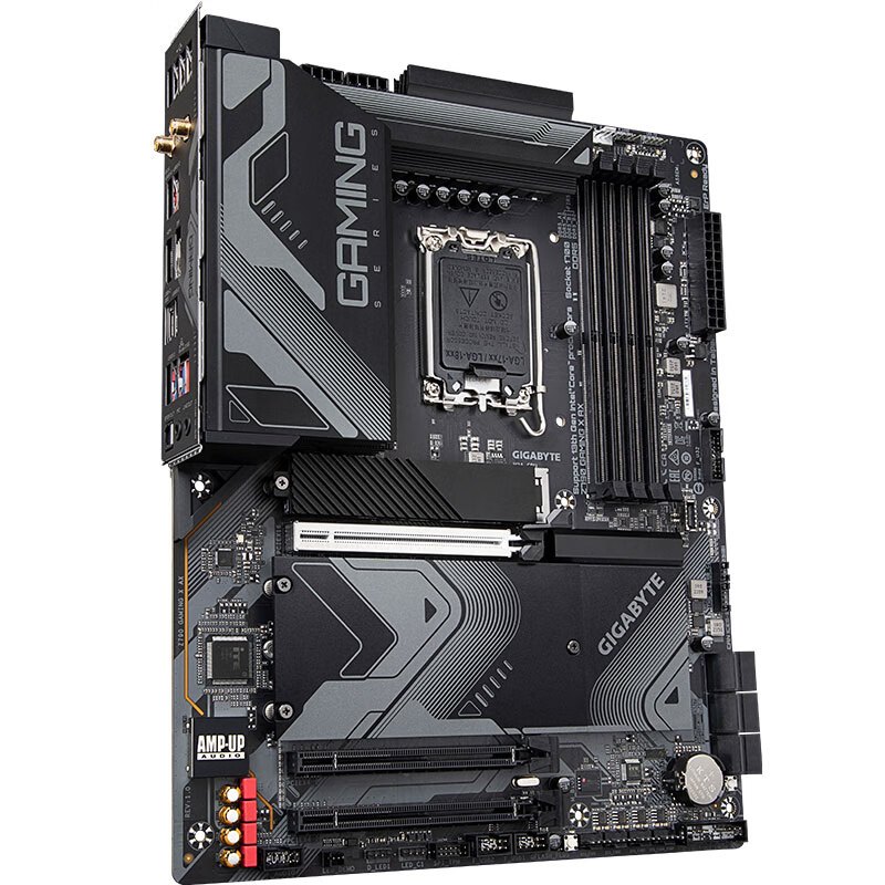 技嘉Z790 GAMING X AX+英特尔i7-13700F+金士顿 FURY DDR5 5200 16G 主板套装