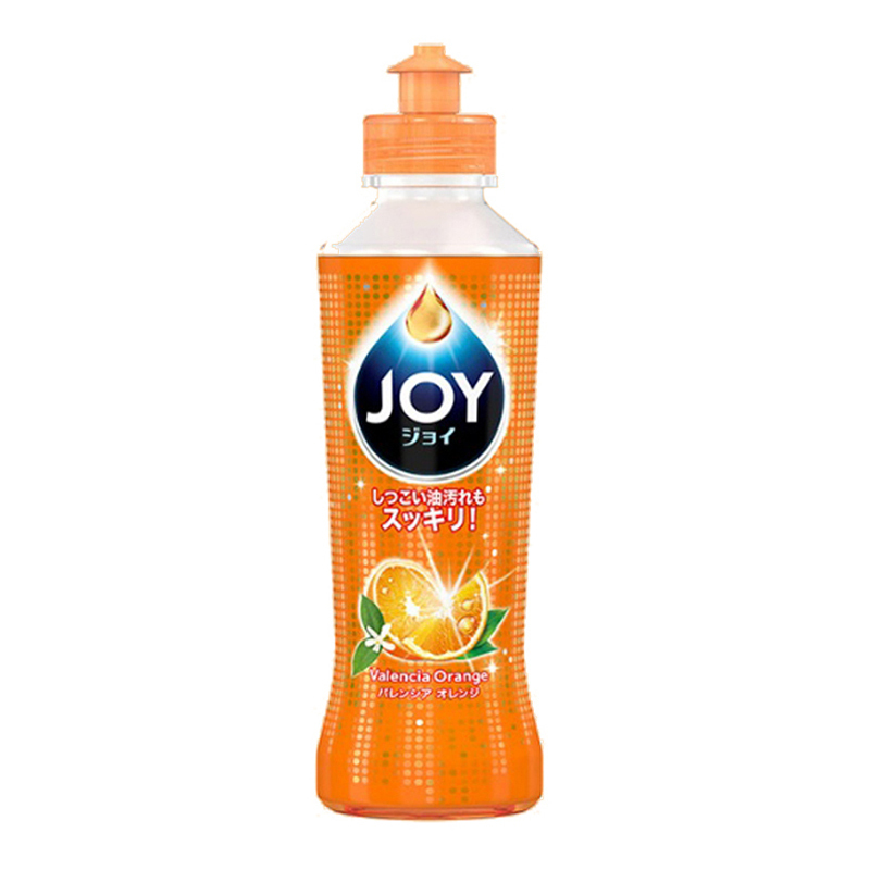 [除菌橙子味]宝洁(Procter&Gamble) 日本原装 超浓缩去油污洗洁精洗涤剂 190ml 瓶装