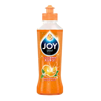 [除菌橙子味]宝洁(Procter&Gamble) 日本原装 超浓缩去油污洗洁精洗涤剂 190ml 瓶装