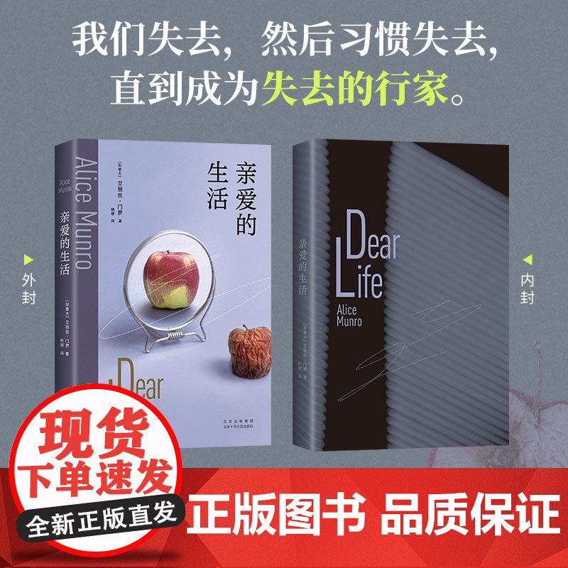 亲爱的生活(诺奖得主艾丽丝·门罗封笔之作,收录4篇自传故事,李翊云 艾丽丝·门罗 北京十月文艺出版社 正版书籍高清大图