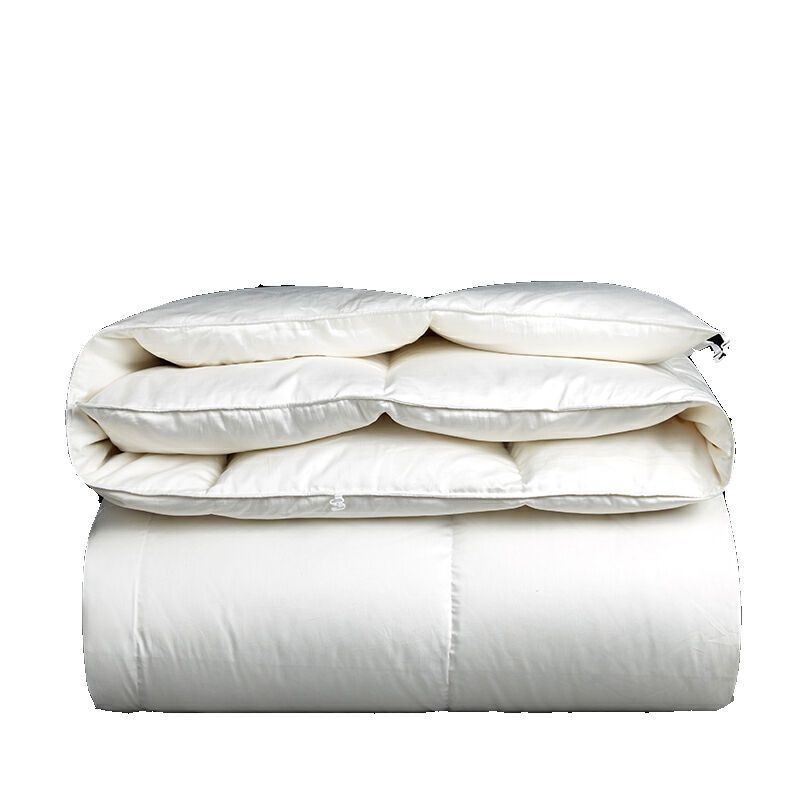 伊伊爱CQB-9XWB-001纯色春秋被空调被150*200cm 魅力白