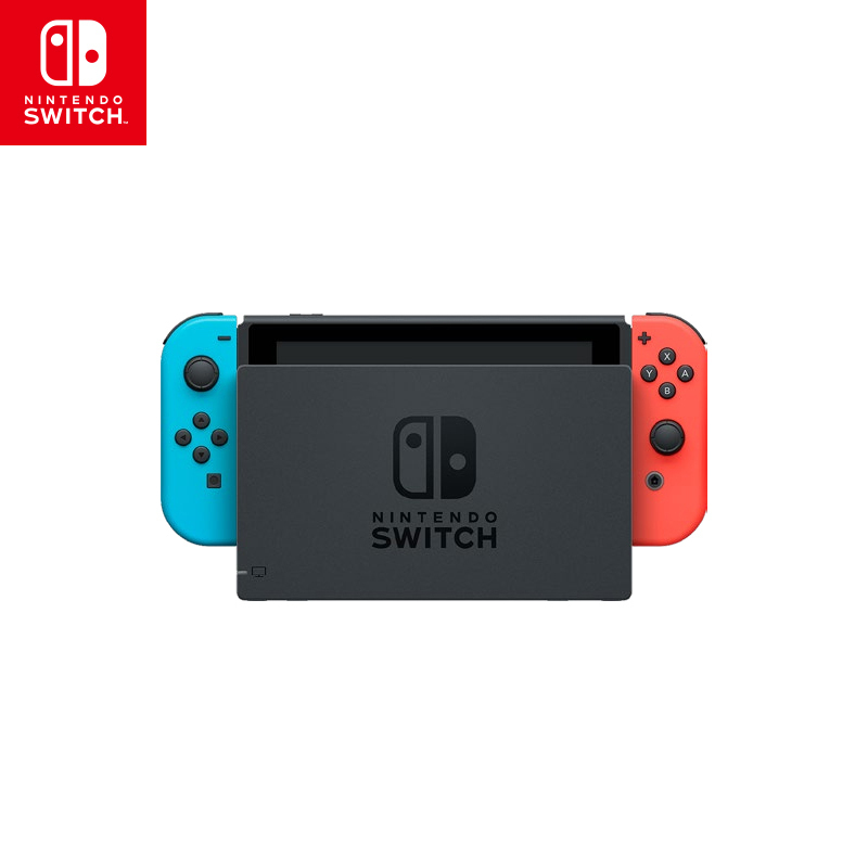 任天堂(Nintendo)Switch家用体感游戏机 掌上游戏机 续航增强版 红蓝+塞尔达2王国之泪游戏卡