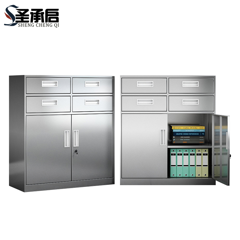 圣承启 不锈钢备品柜 四抽台