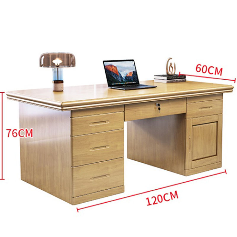 实木办公桌 1.2m张高清大图