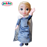 jakks 迪斯尼女孩玩具 冰雪奇缘艾莎公主唱歌娃娃46818