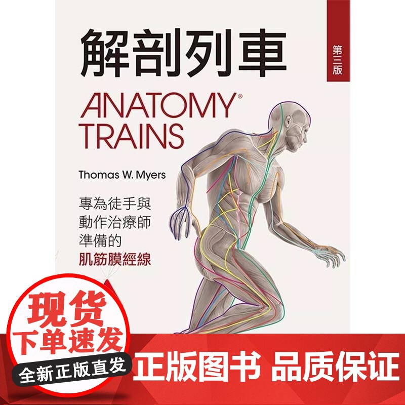[]港台原版 解剖列车-针对徒手及动作治疗师的肌筋膜筋线(第三版) Thomas W. Myers 台湾爱思唯尔高清大图