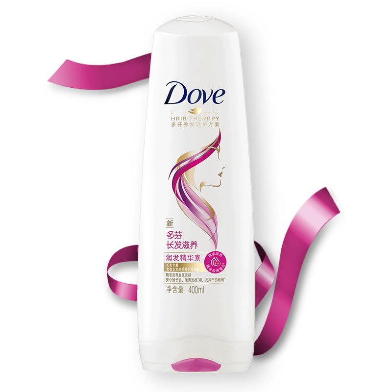 多芬(DOVE)长发滋养润发精华素400ml[联合利华]