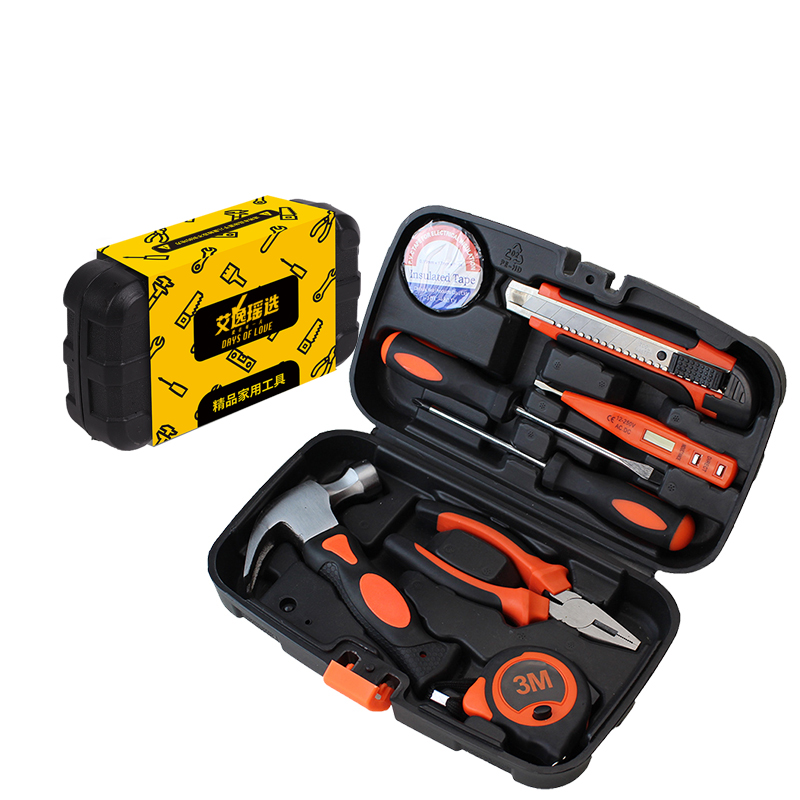 艾逸瑶选 格林9件精品家用工具套装 GJ-8005-9高清大图