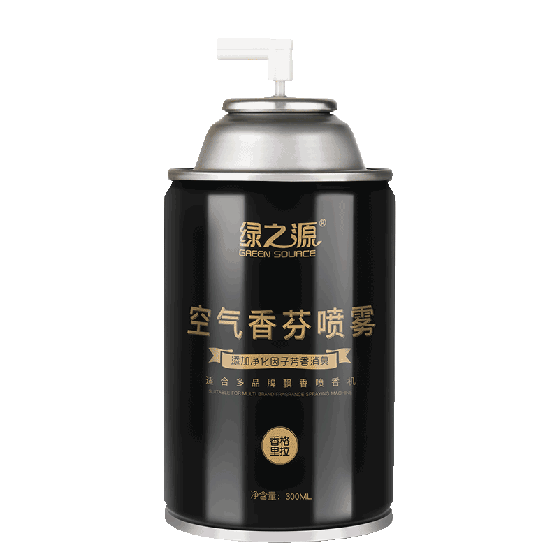绿之源 空气香芬喷雾(香格里拉)喷香机补充液室内卧室新车固体芳香香水卫生间厕所除臭去异味空气清新剂Z-2767
