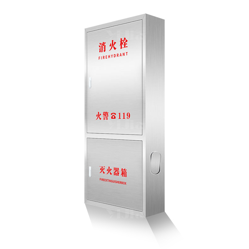 翌嘉YJ4122311 不锈钢消火栓箱室外消一体箱工具箱 700*240*1800高清大图