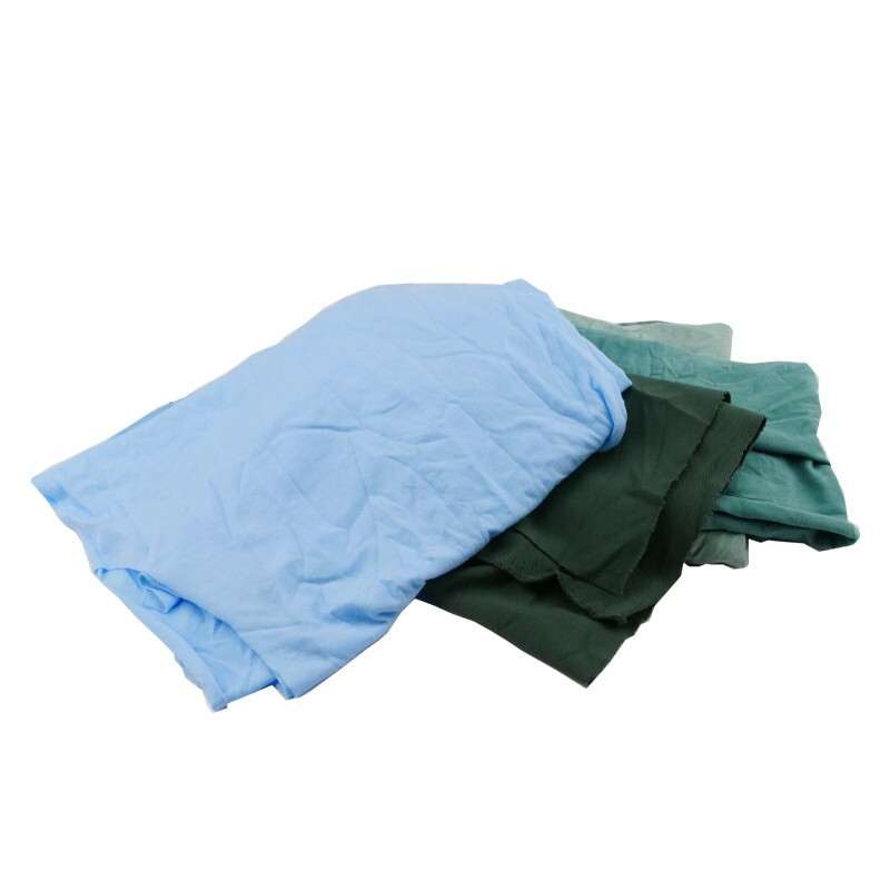 海斯迪克 HKQJ03 杂色擦机布[10KG]工业混色抹布 吸水吸油棉布处理布碎布