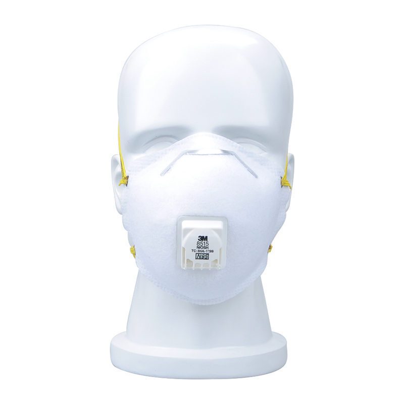 3M 8515CN口罩 防护防雾霾PM2.5防粉尘非油性颗粒物防护 罩杯yzl 8515CN (1盒10只)