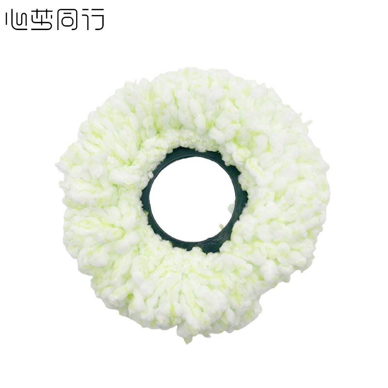 心梦同行旋转拖把头通用圆形拖布替换头2268/个高清大图