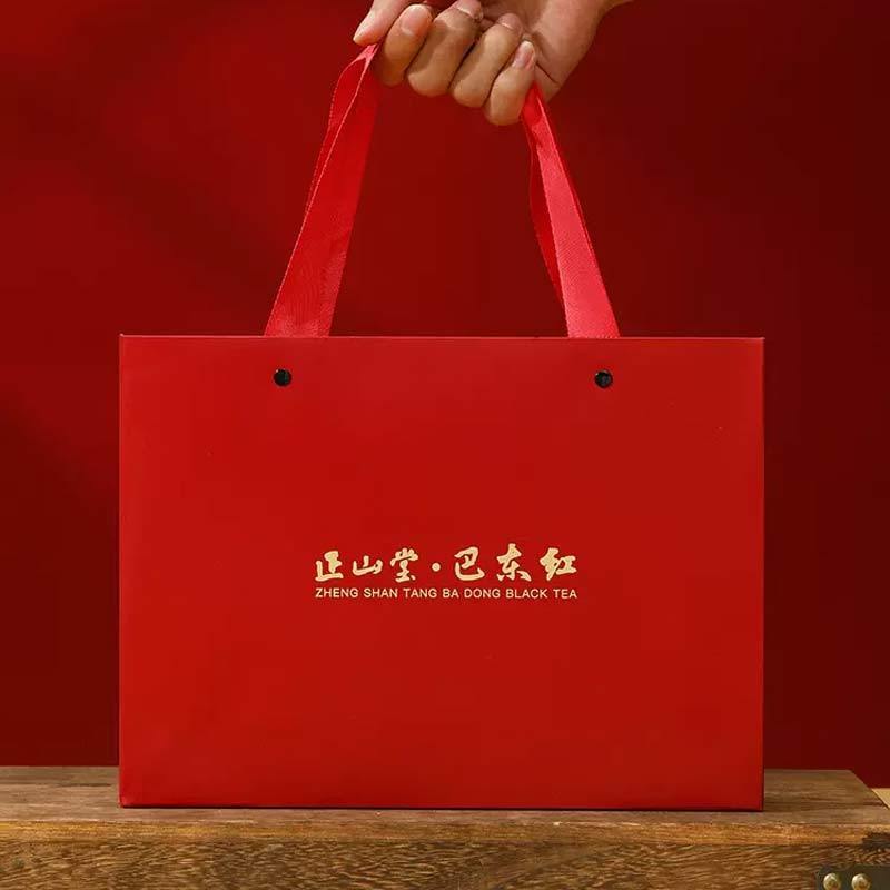 [正山堂]顺丰快递 龙年限定礼盒 巴东红小神农架野茶礼盒装茶叶特级骏眉中国红茶送礼品90g1