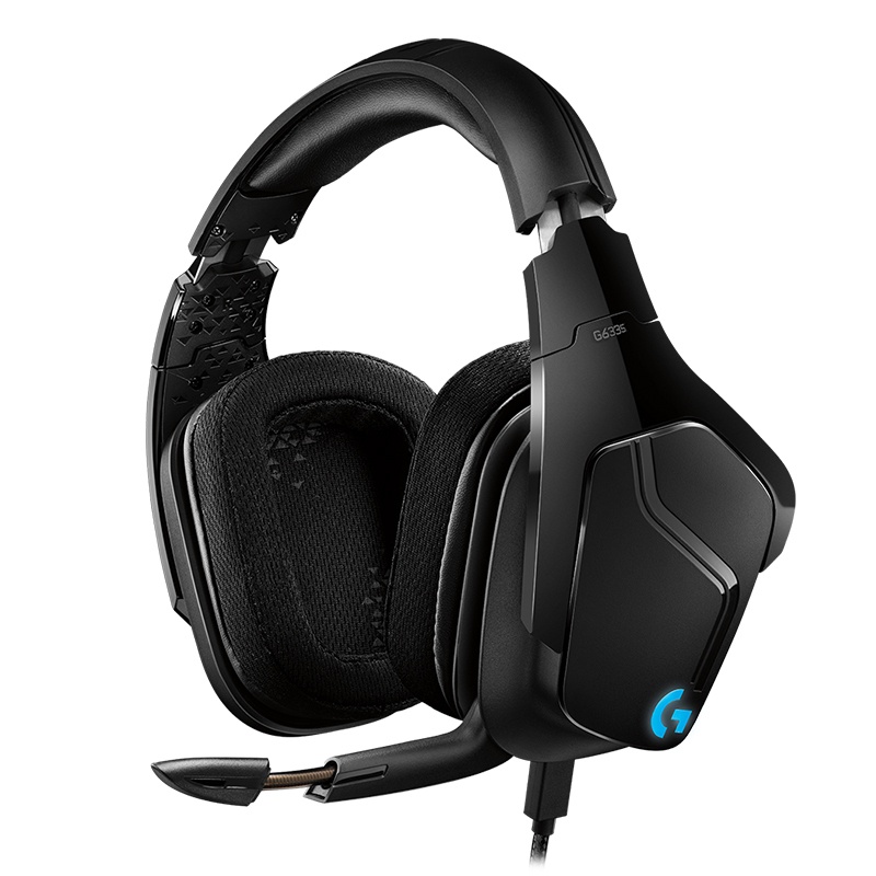 罗技g633s有线游戏头戴式耳机带麦g633升级71声道rgb