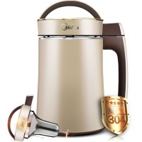 美的(Midea)豆浆机DJ13B-HCL1（HC13L11） 家用智能预约 全自动加热保温 多功能制浆机 1.3L容量
