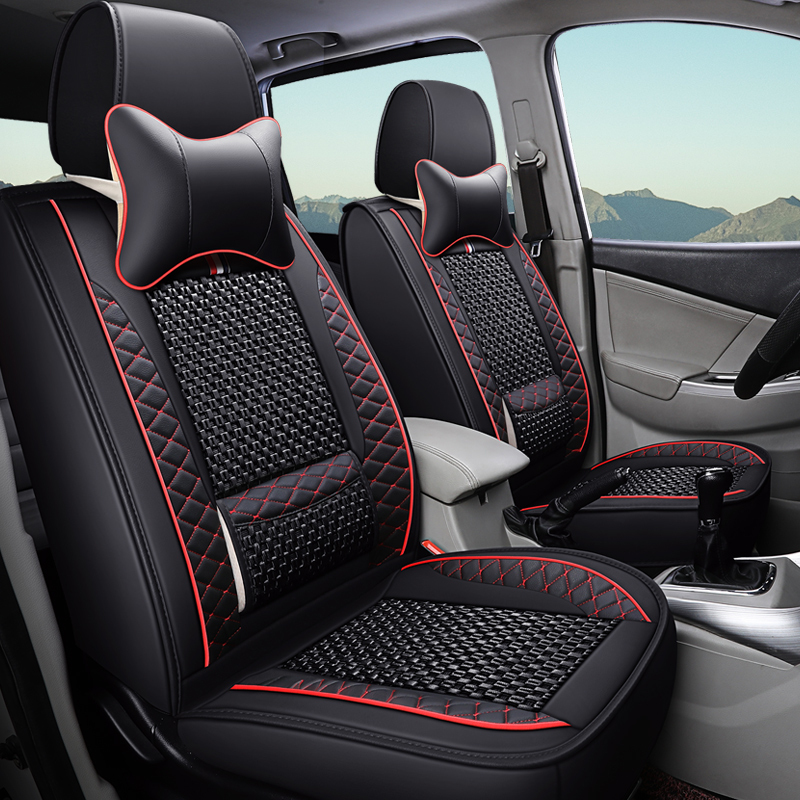 五菱大七座汽车专用皮座套高级感全包五菱宏光s3佳辰四季通用坐垫