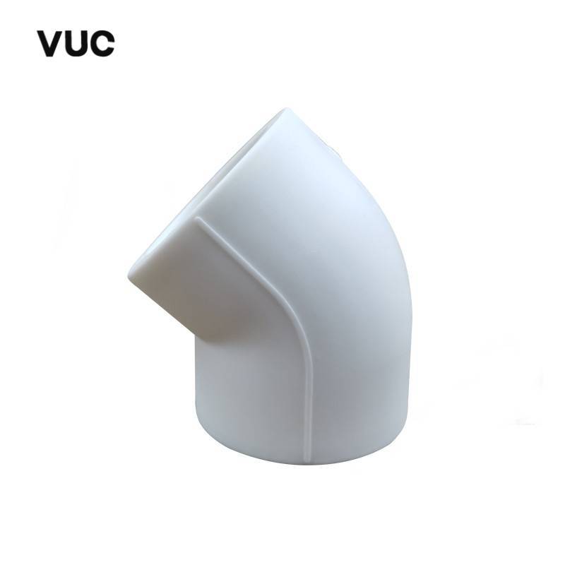 VUC PPR45°弯头 L50*45° 个高清大图