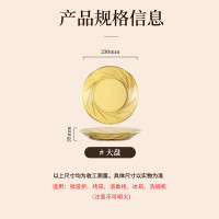 康宁VISIONS 晶炫系列餐具套组 2件组 黄盒 2大盘