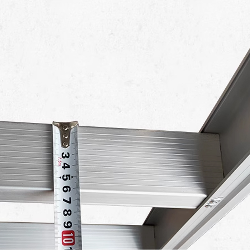 臻远 ZY4060610铝合金人字梯家用折叠梯双面扶梯加厚四步梯1.2米高清大图