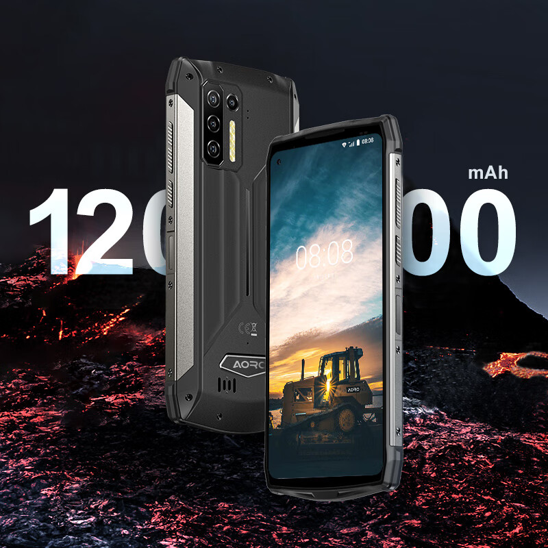 遨游(AORO)A15智能手机终端 ip68三防版8+256G高清大图