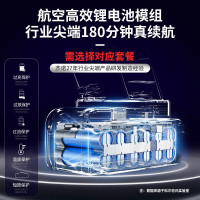 杰诺无线洗车机神器高压水泵家用小型充电便携锂电不插电水枪F0豪华版[双电池+10米水管]