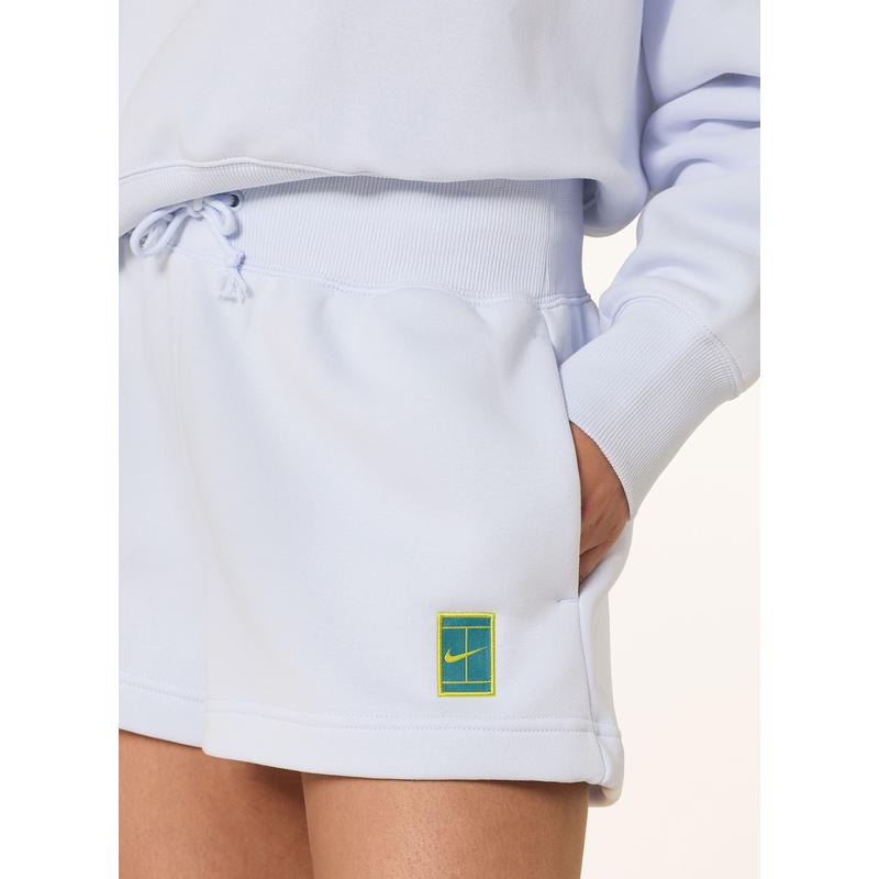 Nike耐克德国工艺棉 blend 女士运动休闲中裤宽松弹力束腰短裤高清大图