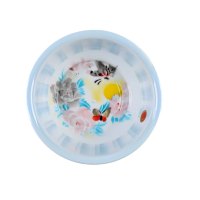 简约现代清洁用品清洁工具厚搪瓷盆洗脸盆圆形家用生活日用