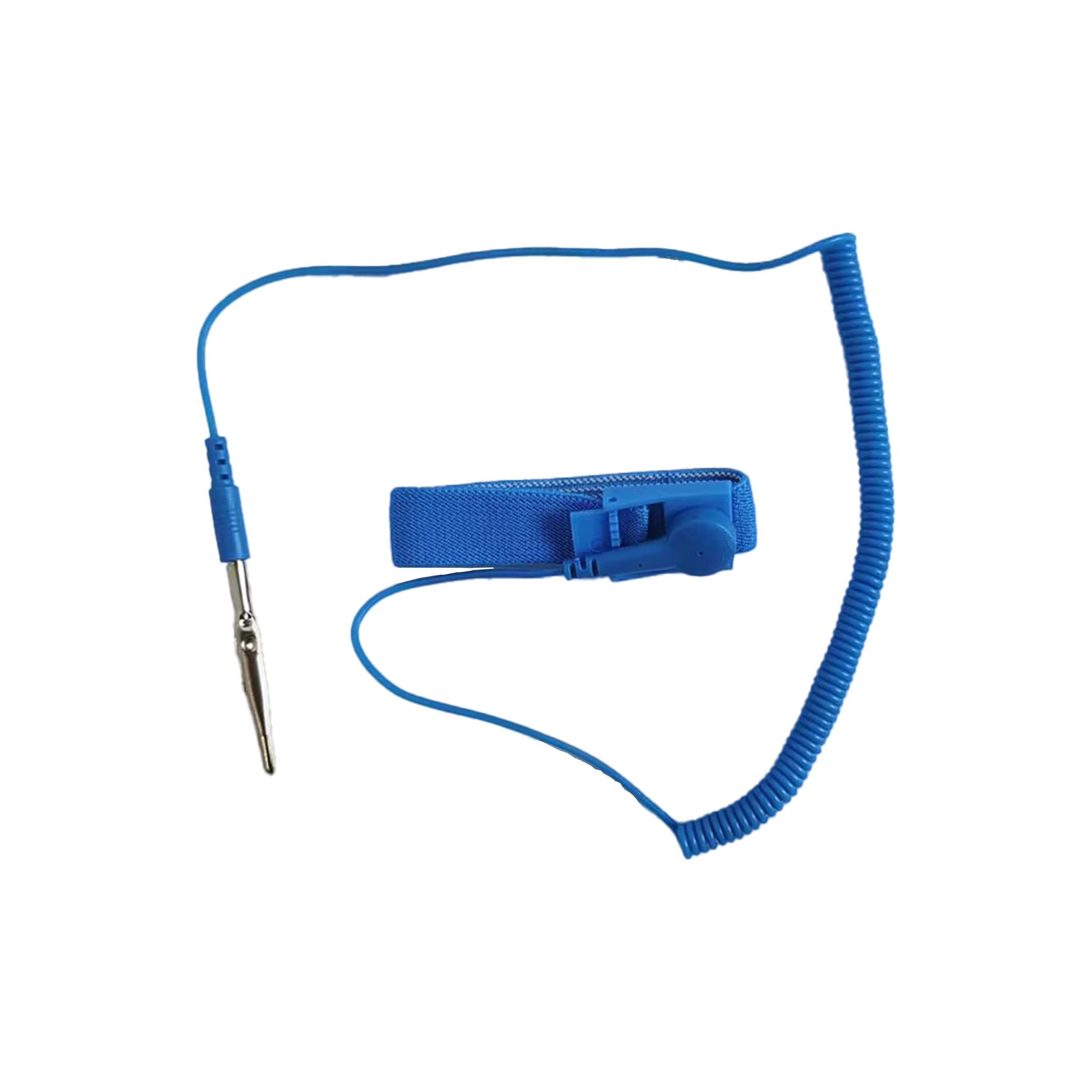 冰将 有线防静电手环 蓝色有绳 个高清大图