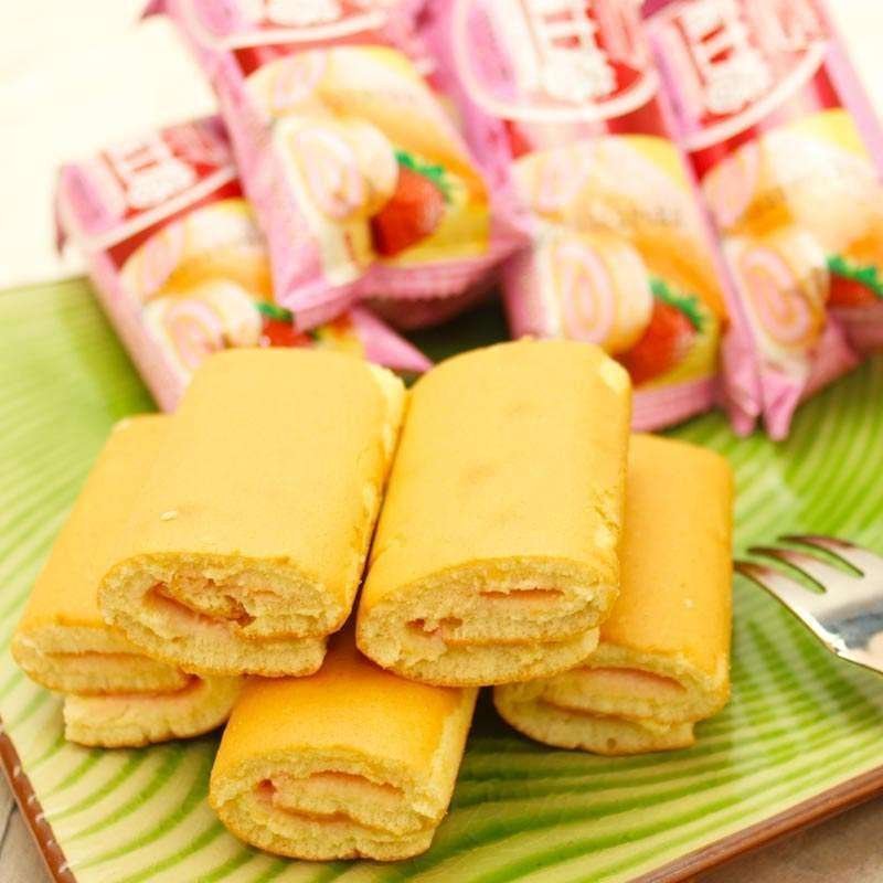 盼盼 瑞士卷(草莓味)240g/袋*3
