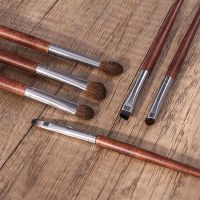6支小马毛眼影刷软毛化妆刷套装动物毛眼部晕染刷眉粉刷子初学者 6支眼影刷不带刷包 只买刷子拍这个