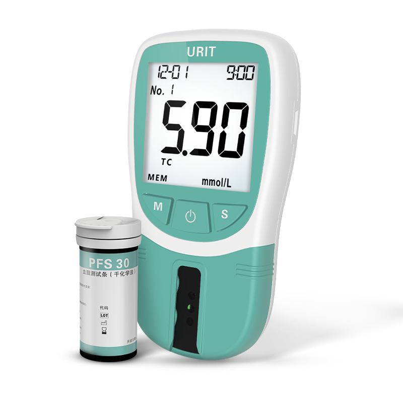 [非蓝牙款]血脂仪器+40(试纸+采血针+采血管)高清大图