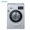 西门子(SIEMENS) 8公斤 变频滚筒洗衣机 快速洗 强力洗 大件洗 高温筒清洁 XQG80-WM12L2E88W