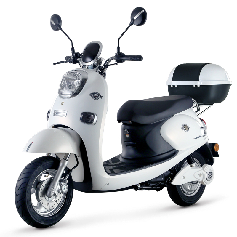 绿源luyuan电动车小龟王60v电动车电动轻便摩托车mhe男女通用电瓶车尾