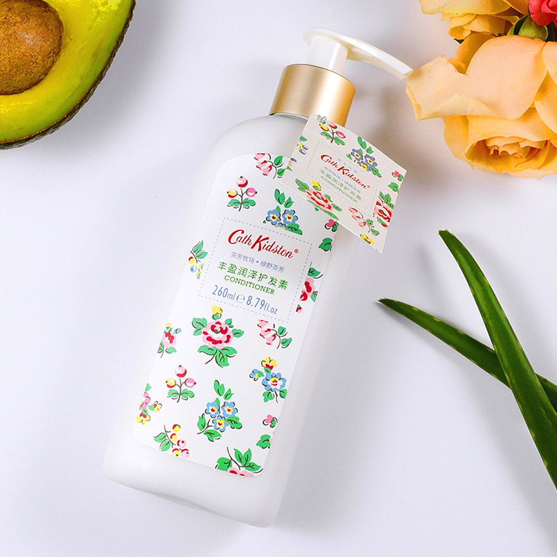 凯思·金德斯顿(Cath Kidston) 绿野芬芳 丰盈润泽护发素260ml