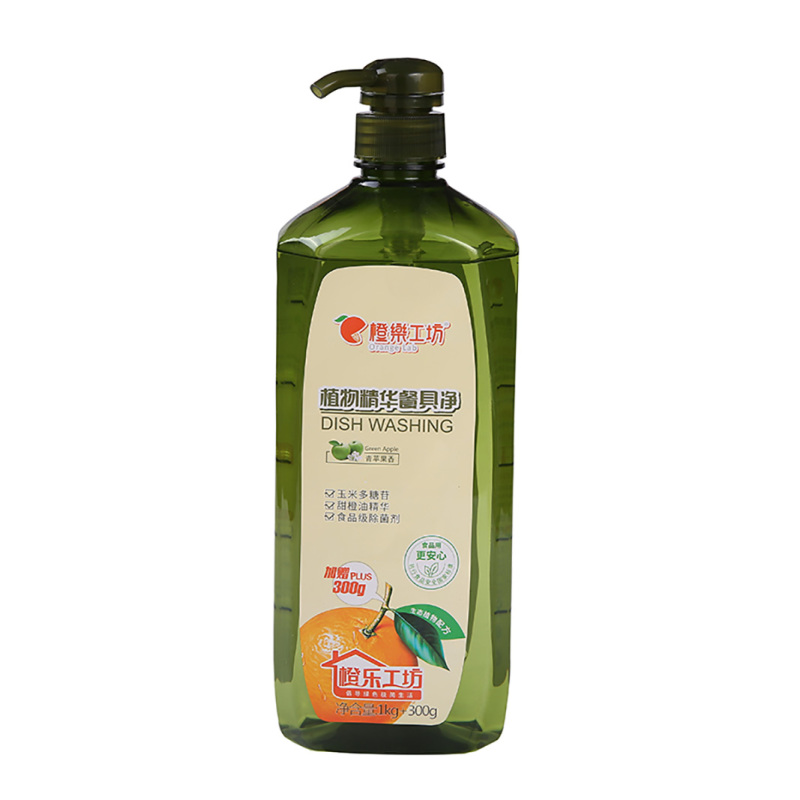 橙乐工坊 植物精华餐具净 1.3kg(桶)