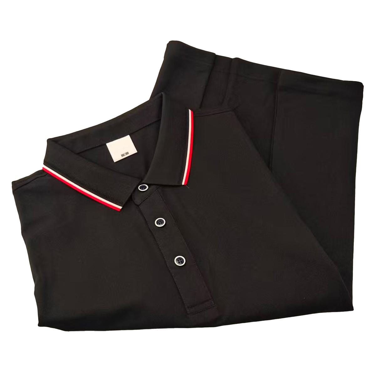 鸽护 短袖POLO blz-黑色定制 件高清大图