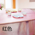 一次性束口桌布超厚红色松紧圆形透家用加厚防水防油防潮酒席婚庆3759 200cm*200cm（一次性桌布10张） 【精选材质-结实不漏】升级加厚款（白色）