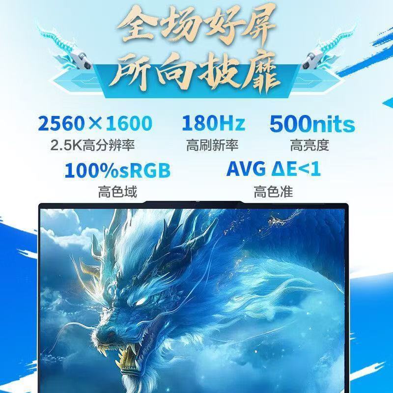[政府补贴]机械革命(MECHREVO)蛟龙16Pro潮玩版游戏本 R7255 5060 酷趣灰 16英寸180Hz 32G+1T 游戏笔记本电脑高清大图