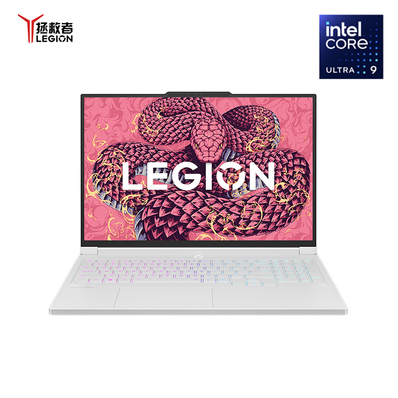 联想拯救者Y9000X 2025 AI元启 16英寸电竞游戏笔记本(Ultra9 275HX 32G 1T SSD 5070-8G独显 冰魄白)官方标配高清大图
