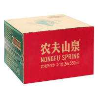 农夫山泉 饮用天然水 550ml*24瓶/箱(单位:箱)