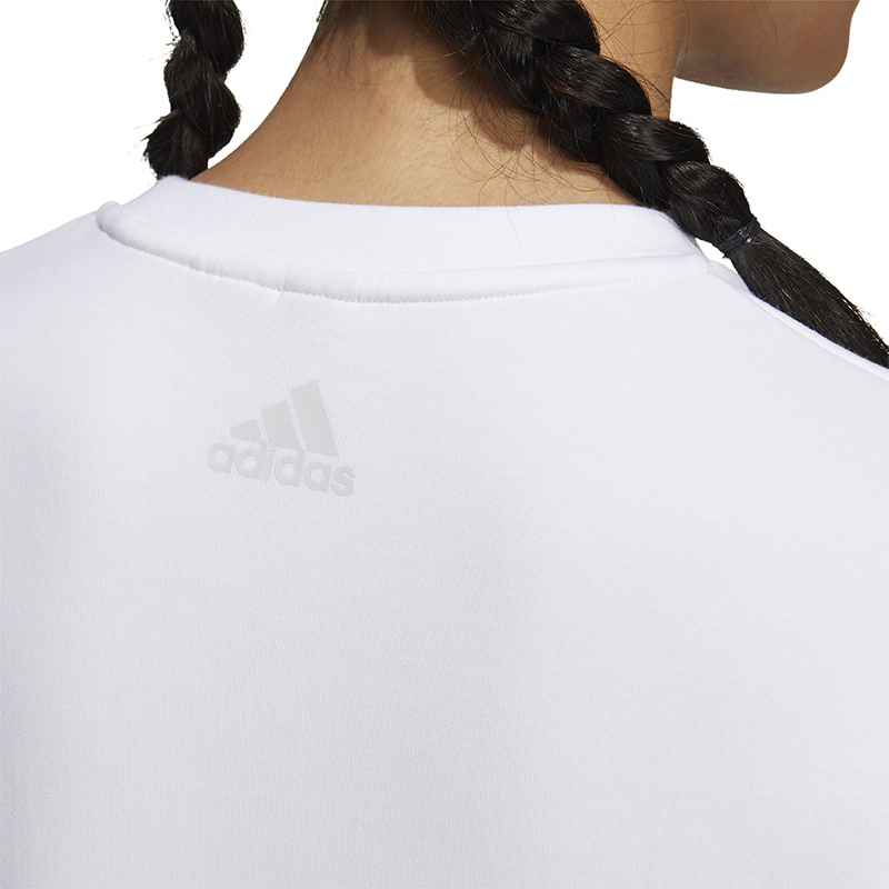Adidas阿迪达斯女装2022春季新款舒适卫衣运动服长袖套头衫HF0030