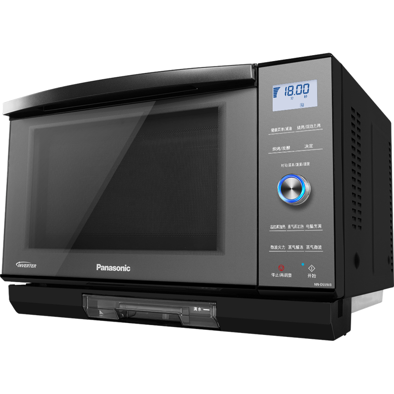松下(Panasonic) 27升家用微波炉 微蒸烤一体机 NN-DS59JB