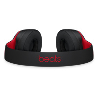 beats solo3 wireless 十周年纪念版桀骜黑红色无线蓝牙耳机 头戴式重低音 音乐耳麦MRQC2PA/A
