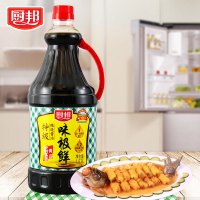 厨邦味极鲜酱油 特级生抽黄豆酿造1.63L
