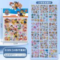 卡通PET透明贴 汪汪队PET贴纸【一套18页】