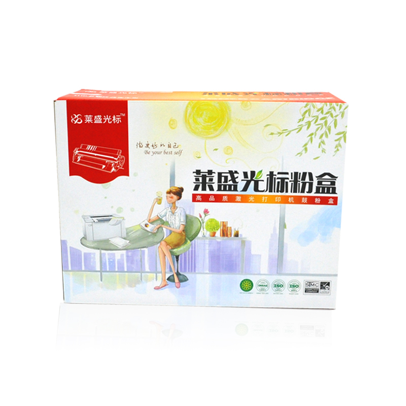 莱盛光标LSGB-CE255A黑色硒鼓/粉盒适用HP LJ-P3015/M521/M525 CANON LBP-6750